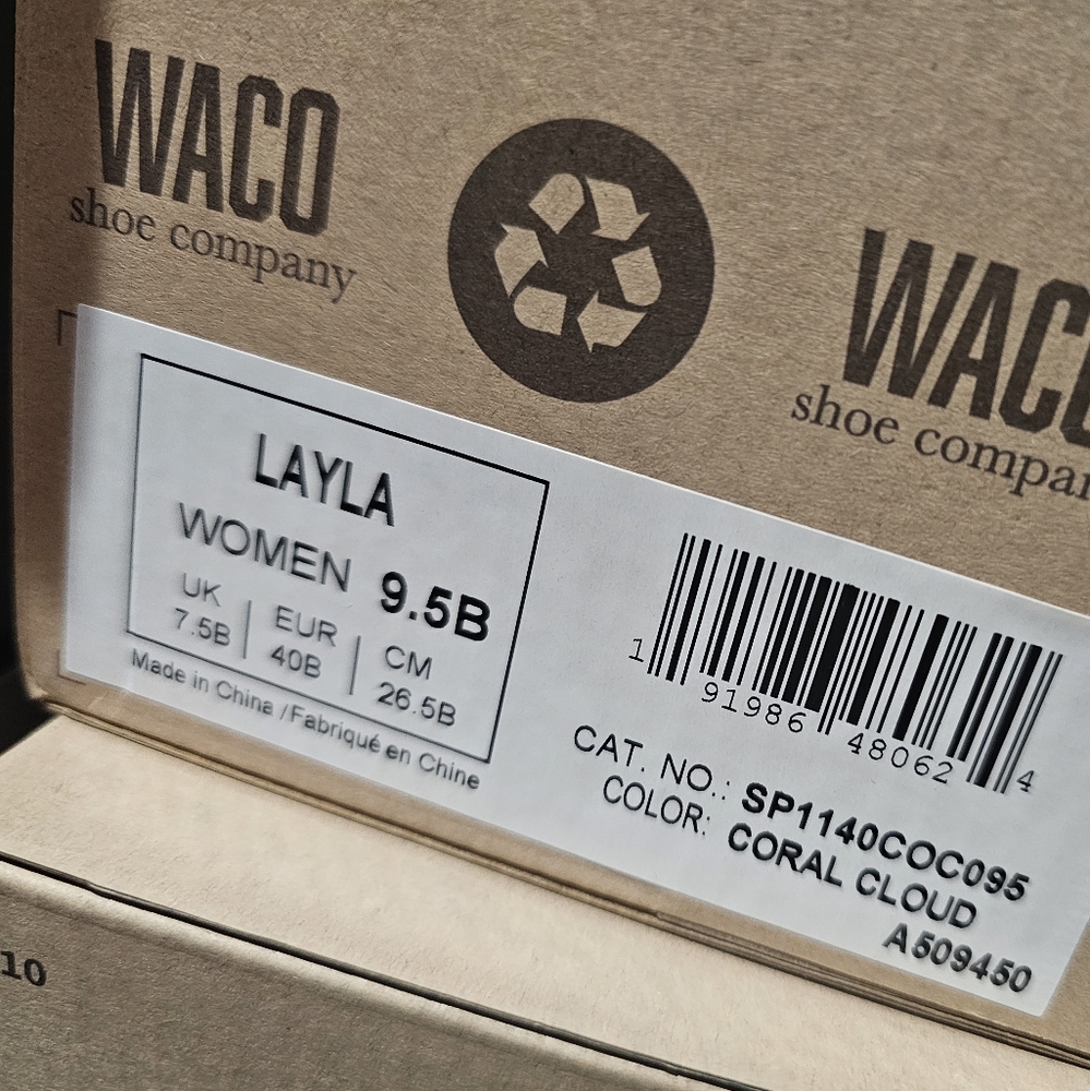 WACO spenco shoe coral cloud Layla Sandals - Picture 14 of 16